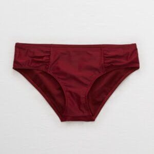 American Eagle Aerie Burgundy Hipster Bikini Cut Bottoms (Part of Set)